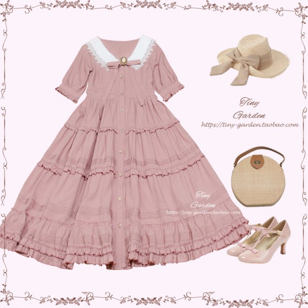 Tiny Garden French Lady Classic Lolita Dress OP (TG03)